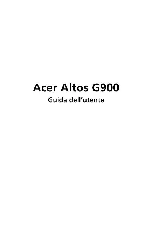 Mode d'emploi ACER AAG900