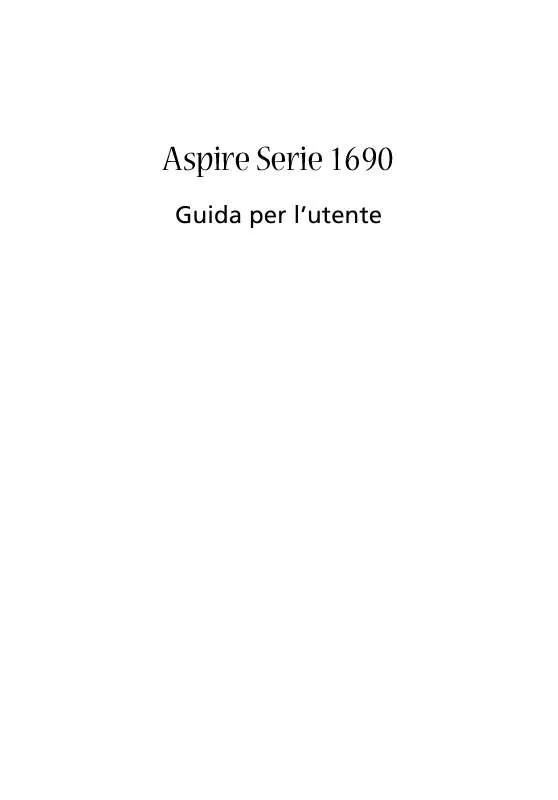 Mode d'emploi ACER ASPIRE 1690-DDR