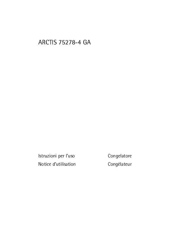 Mode d'emploi AEG-ELECTROLUX A75278GA4