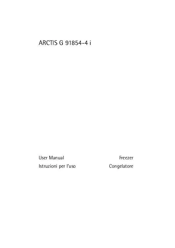 Mode d'emploi AEG-ELECTROLUX AG91854-4I