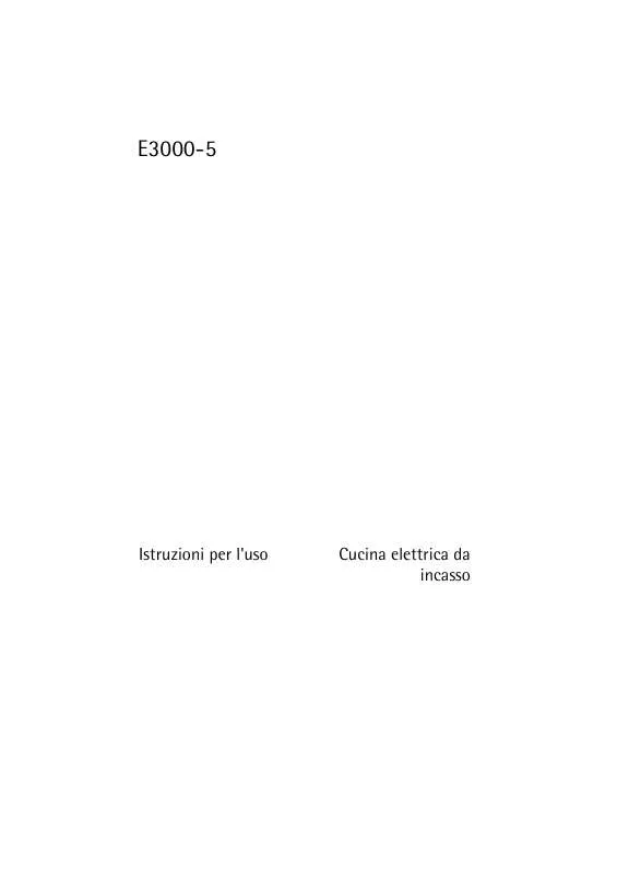 Mode d'emploi AEG-ELECTROLUX E3000-5-W
