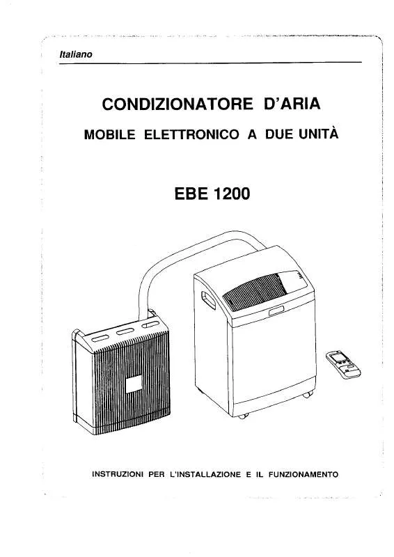 Mode d'emploi AEG-ELECTROLUX EBE1200QC