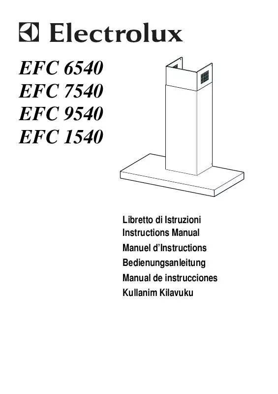 Mode d'emploi AEG-ELECTROLUX EFC6540X