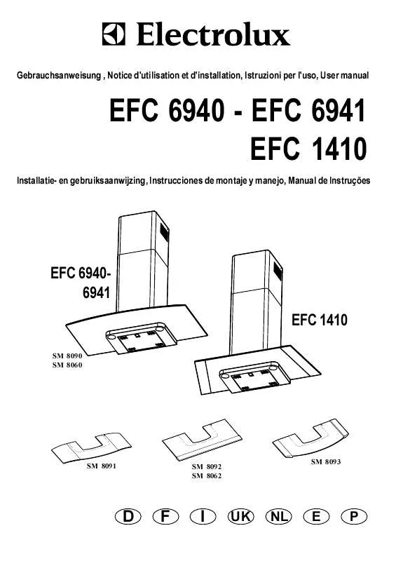 Mode d'emploi AEG-ELECTROLUX EFC6940