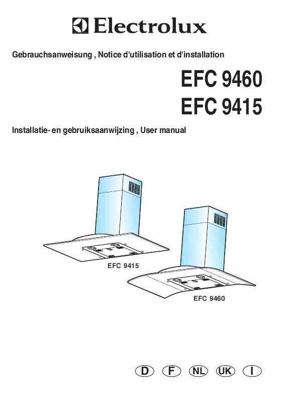 Mode d'emploi AEG-ELECTROLUX EFC9415X