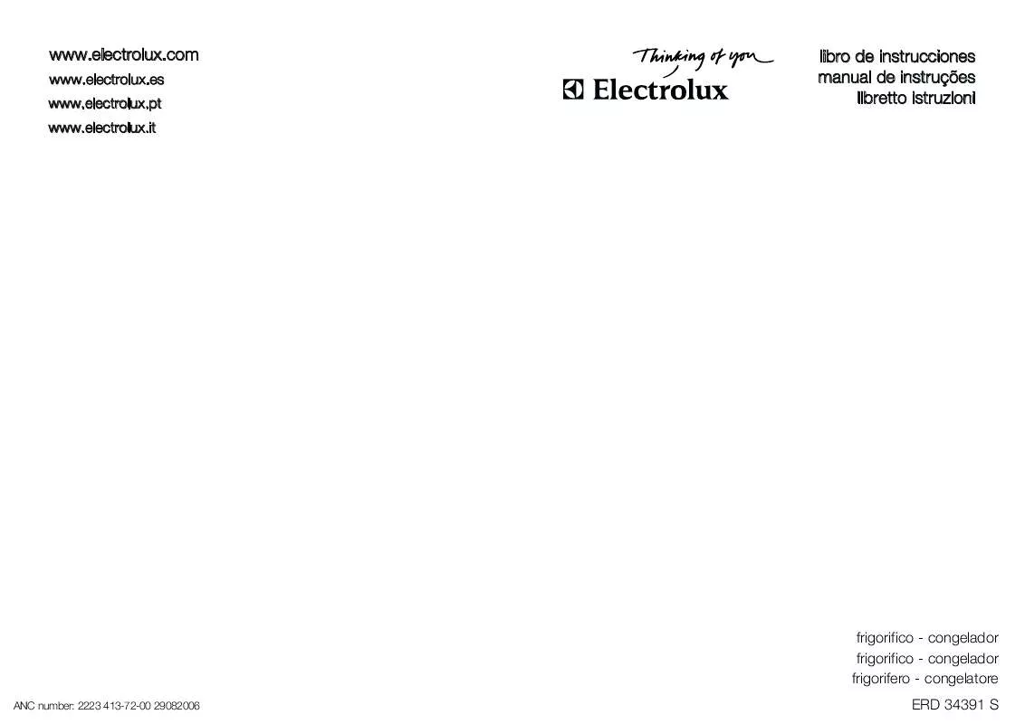 Mode d'emploi AEG-ELECTROLUX ERD34391S