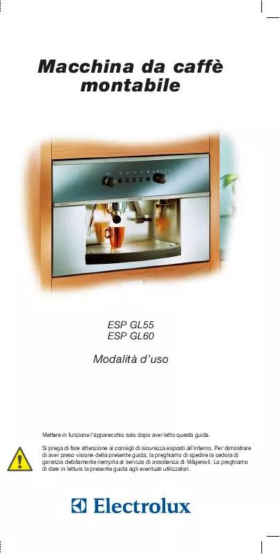 Mode d'emploi AEG-ELECTROLUX ESPGL55.3