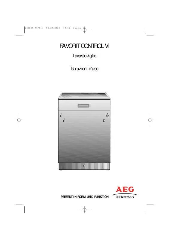 Mode d'emploi AEG-ELECTROLUX FAV50600