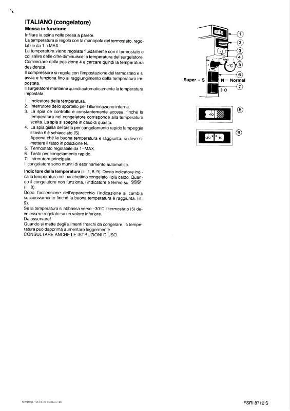 Mode d'emploi AEG-ELECTROLUX FK363