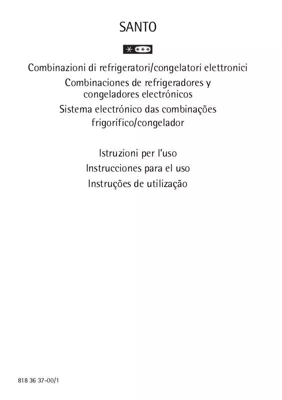 Mode d'emploi AEG-ELECTROLUX S80358-KG