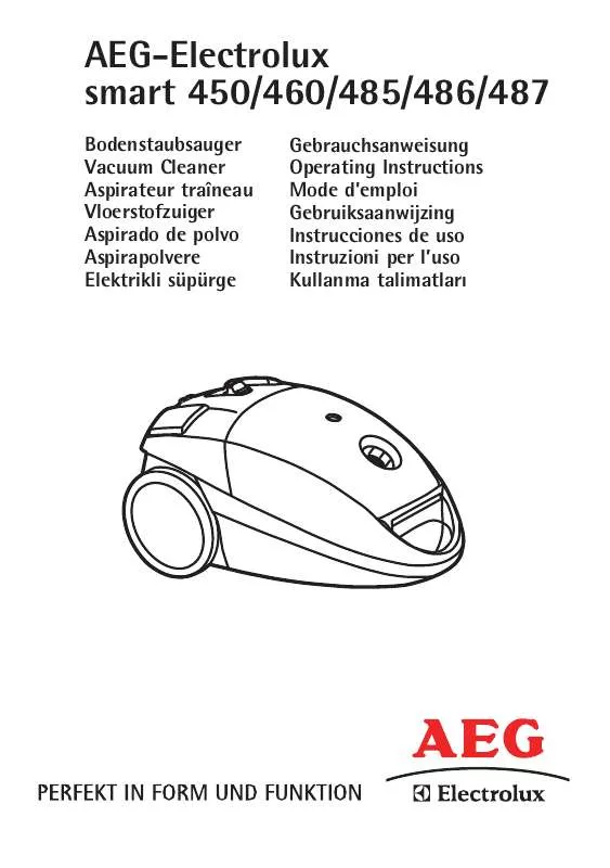 Mode d'emploi AEG-ELECTROLUX SMART 485