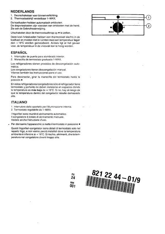Mode d'emploi AEG-ELECTROLUX TR1421