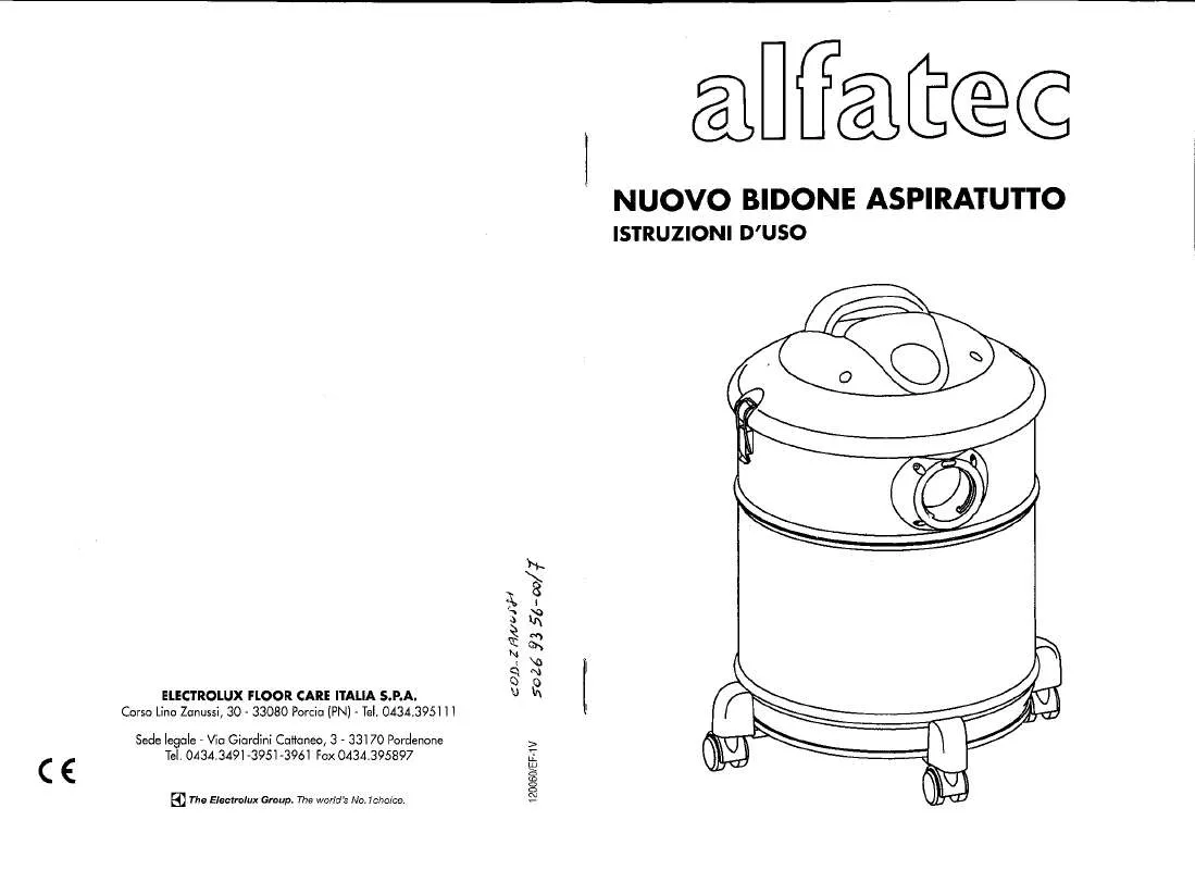 Mode d'emploi ALFATEC A80WD