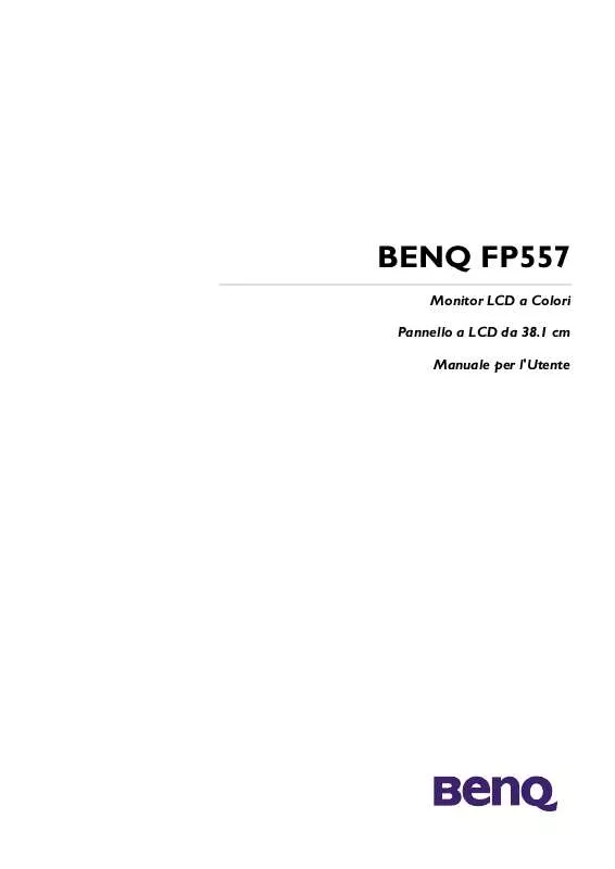 Mode d'emploi BENQ FP557