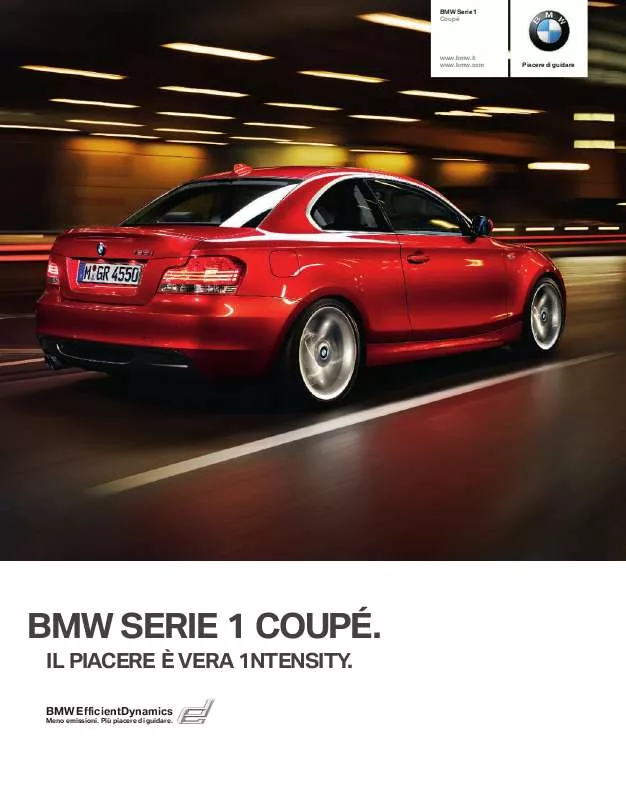 Mode d'emploi BMW 118D COUPE