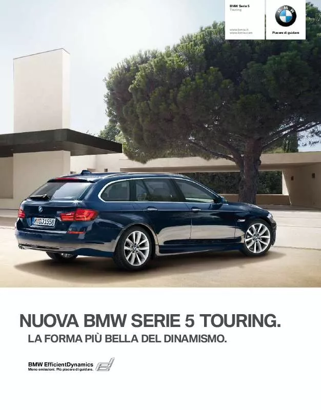 Mode d'emploi BMW 520D TOURING