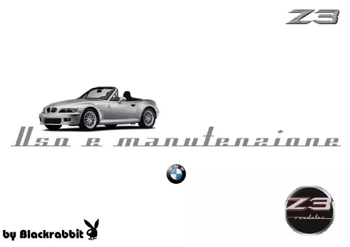Mode d'emploi BMW Z3 ROADSTER 2.8