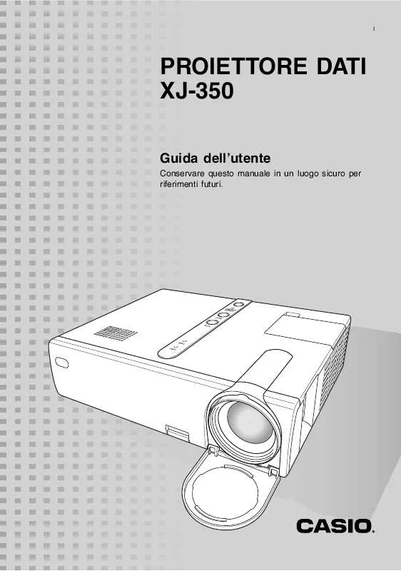 Mode d'emploi CASIO XJ-350