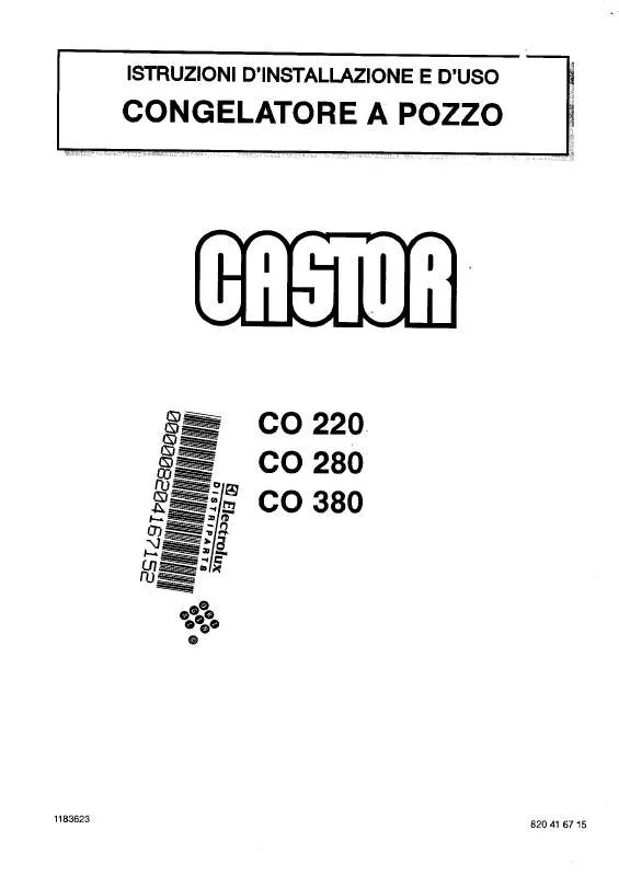 Mode d'emploi CASTOR CO220