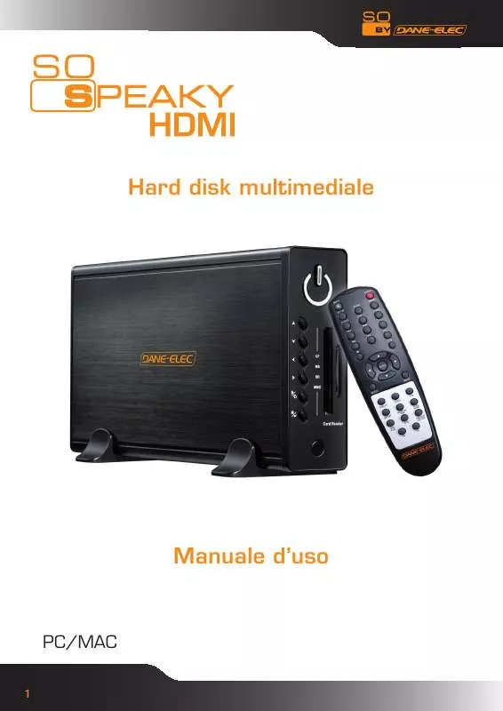 Mode d'emploi DANE-ELEC SO SPEAKY HDMI