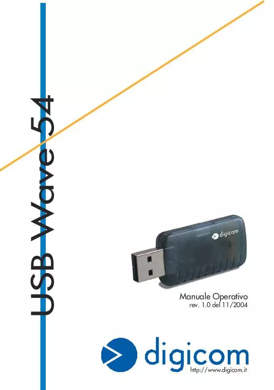 Mode d'emploi DIGICOM USB WAVE 54