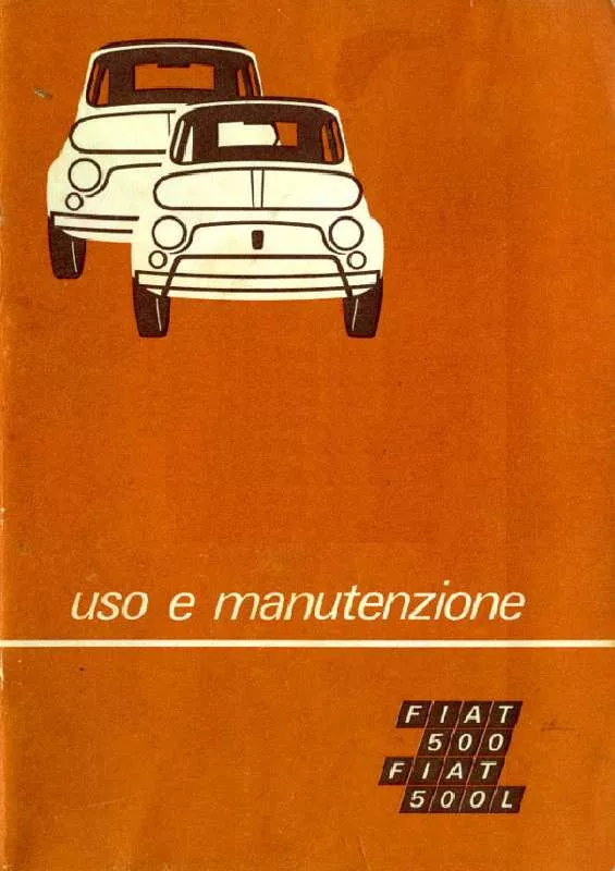 Mode d'emploi FIAT 500