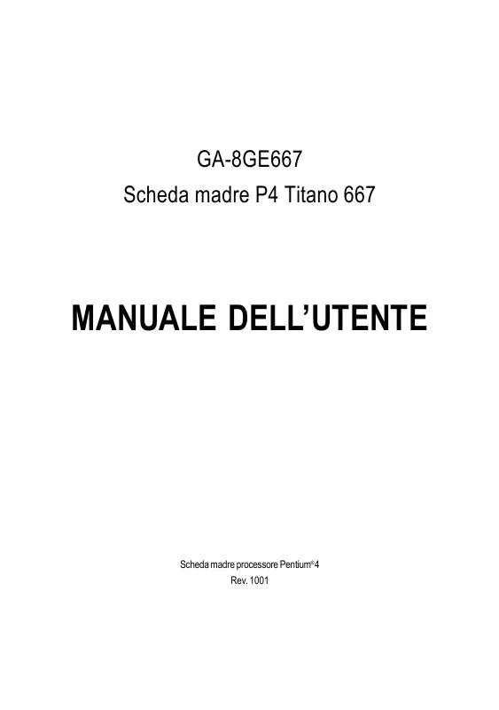 Mode d'emploi GIGABYTE GA-8GE667