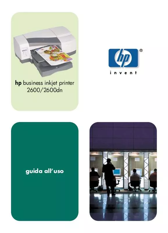 Mode d'emploi HP BUSINESS INKJET 2600