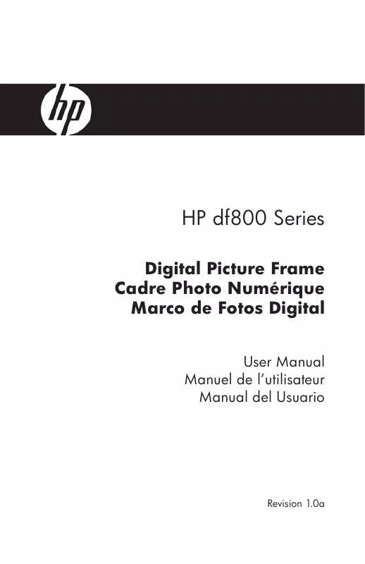 Mode d'emploi HP DF800