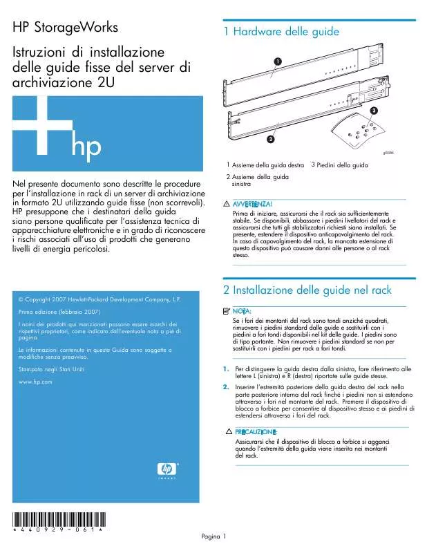 Mode d'emploi HP STORAGEWORKS 1200 ALL-IN-ONE STORAGE SYSTEM