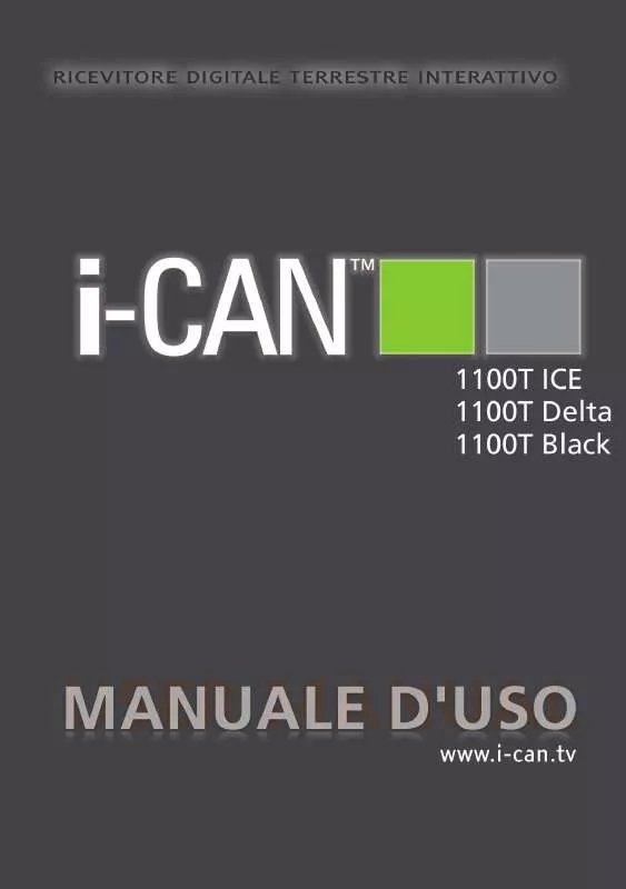 Mode d'emploi I-CAN 1100T BLACK