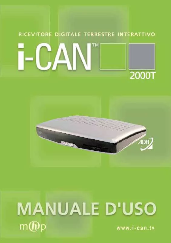 Mode d'emploi I-CAN 2000T