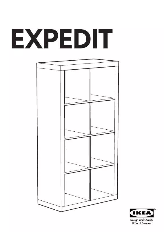 Mode d'emploi IKEA EXPEDIT LIBRERIA 149X149 CM