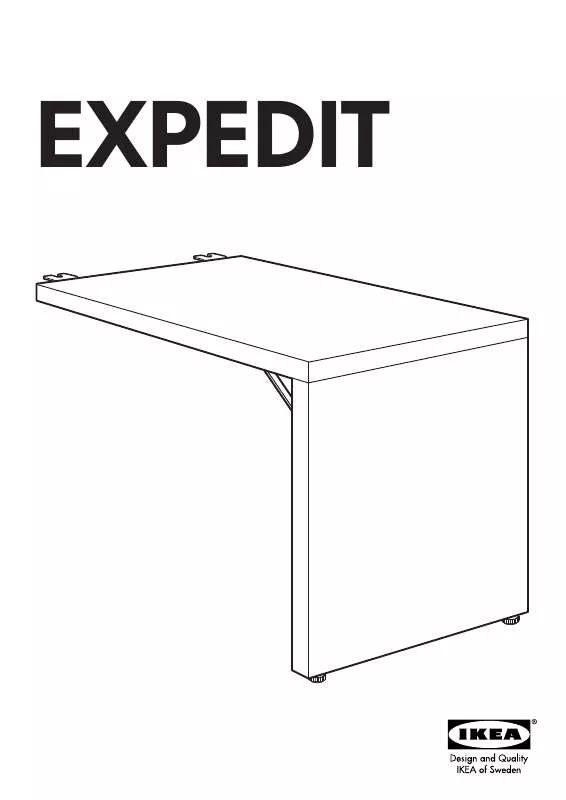 Mode d'emploi IKEA EXPEDIT SCRIVANIA