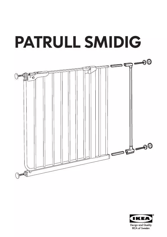 Mode d'emploi IKEA PATRULL SMIDIG