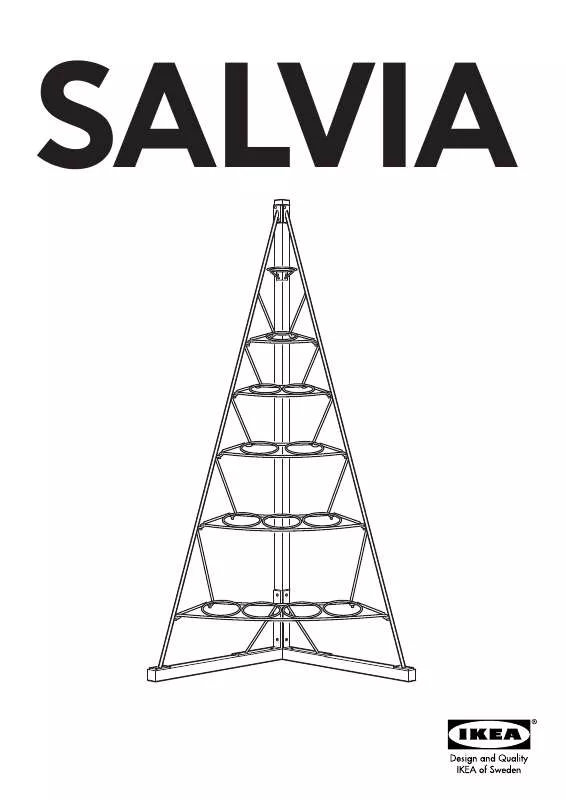 Mode d'emploi IKEA SALVIA PIEDISTALLO PIANTA 190X70 CM