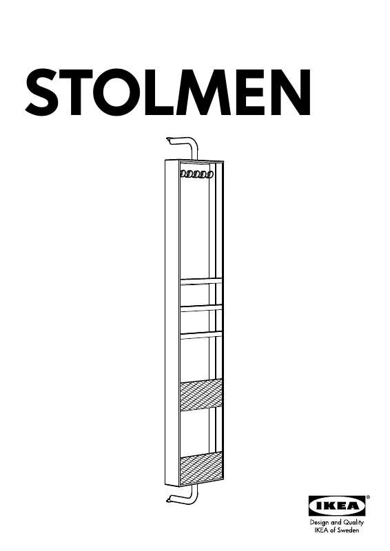 Mode d'emploi IKEA STOLMEN SPEC/CONT