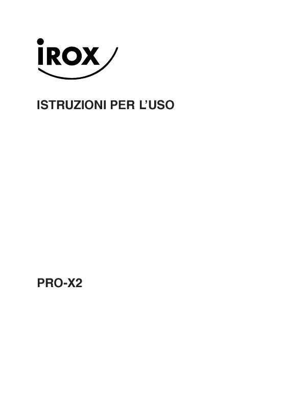 Mode d'emploi IROX PRO X2