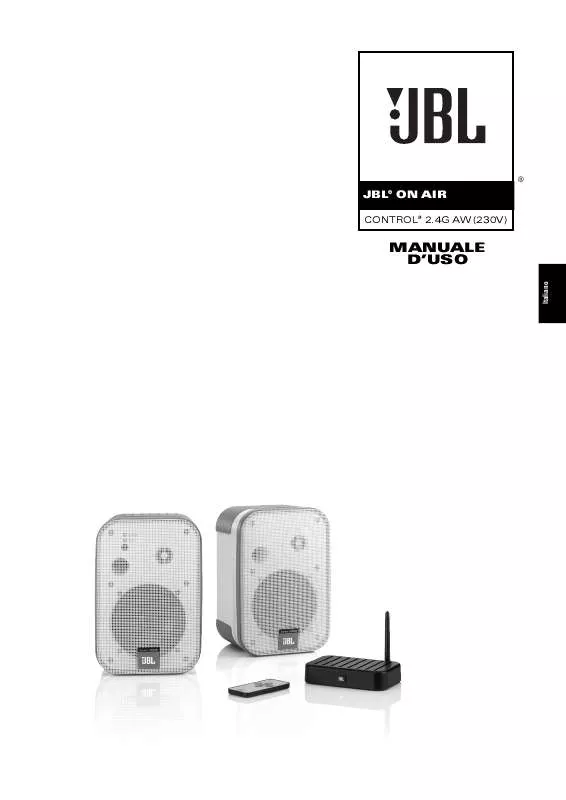 Mode d'emploi JBL ON AIR CONTROL 2.4G AW (220-240V)