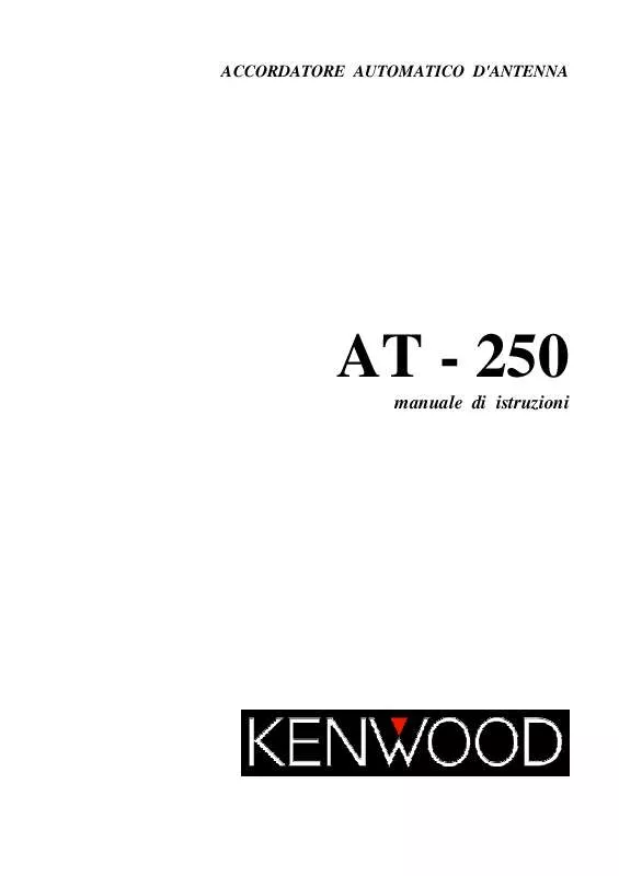 Mode d'emploi KENWOOD AT-250