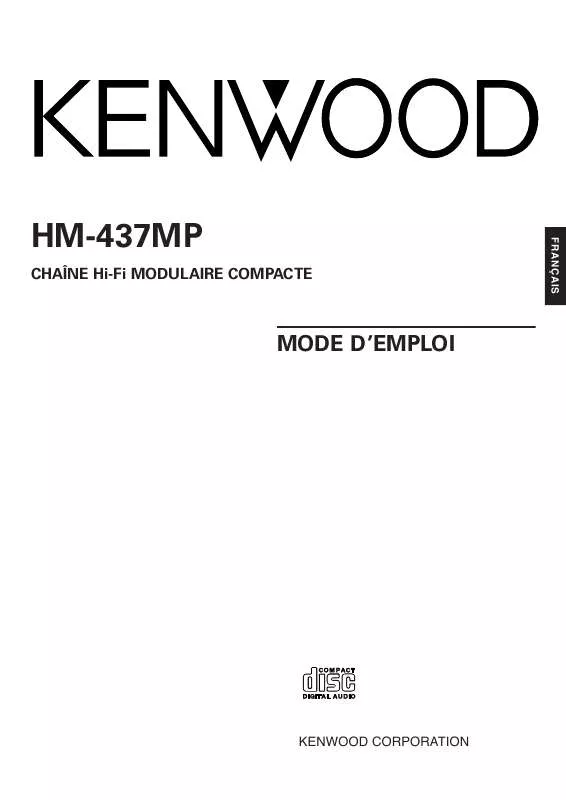 Mode d'emploi KENWOOD HM-437MP
