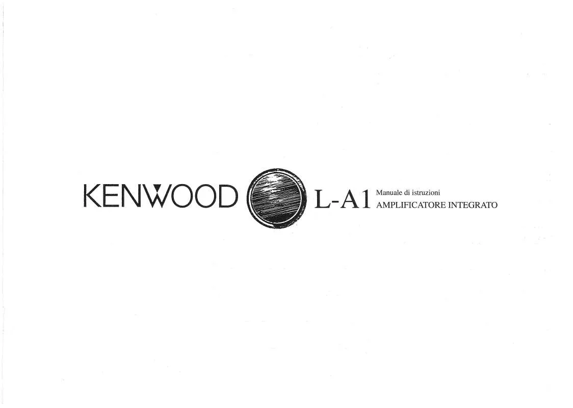 Mode d'emploi KENWOOD L-A1