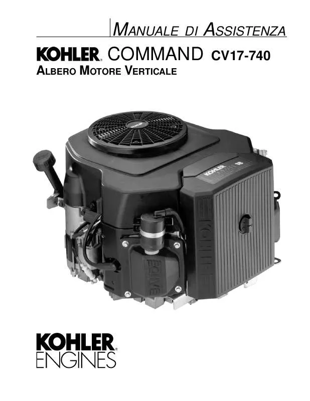 Mode d'emploi KOHLER CV640-CV20