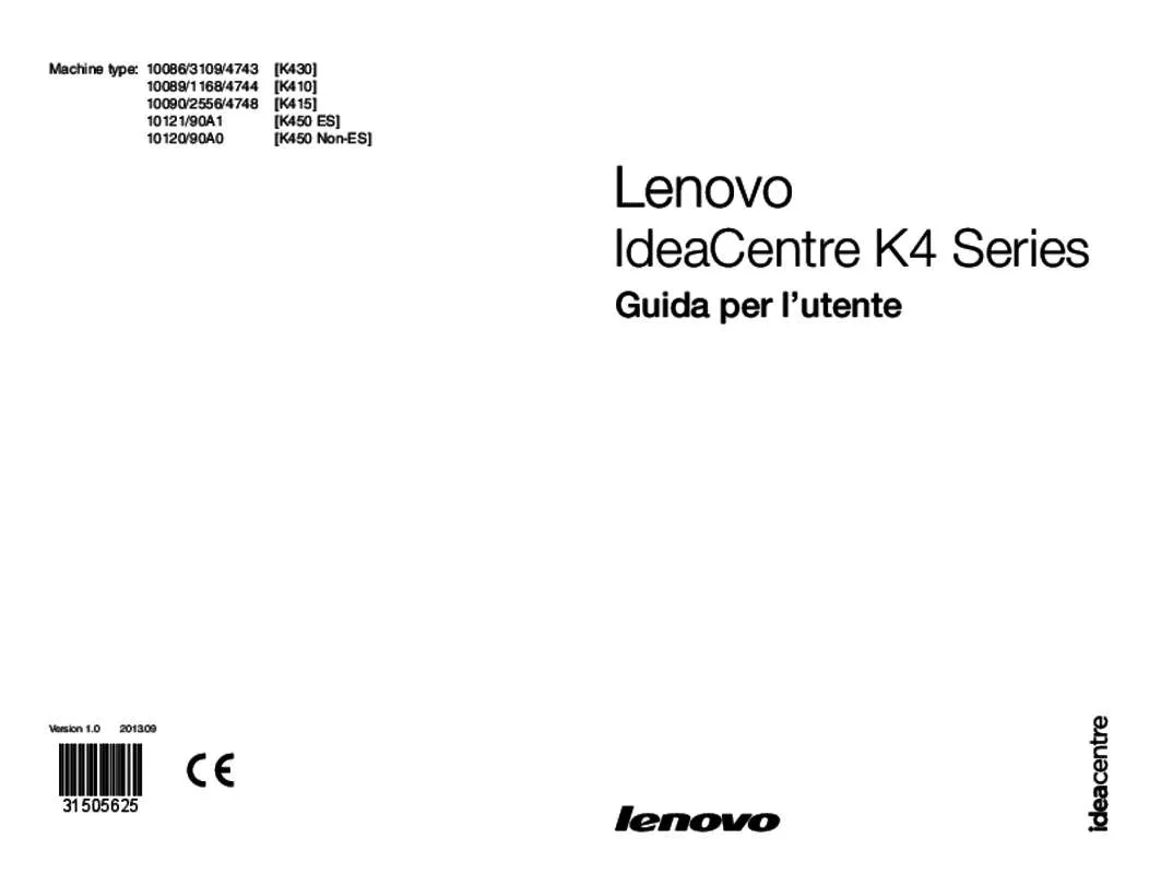 Mode d'emploi LENOVO K450-57317803