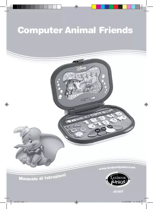 Mode d'emploi LEXIBOOK COMPUTER ANIMAL FRIENDS