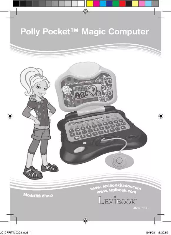 Mode d'emploi LEXIBOOK POLLY POCKET MAGIC COMPUTER