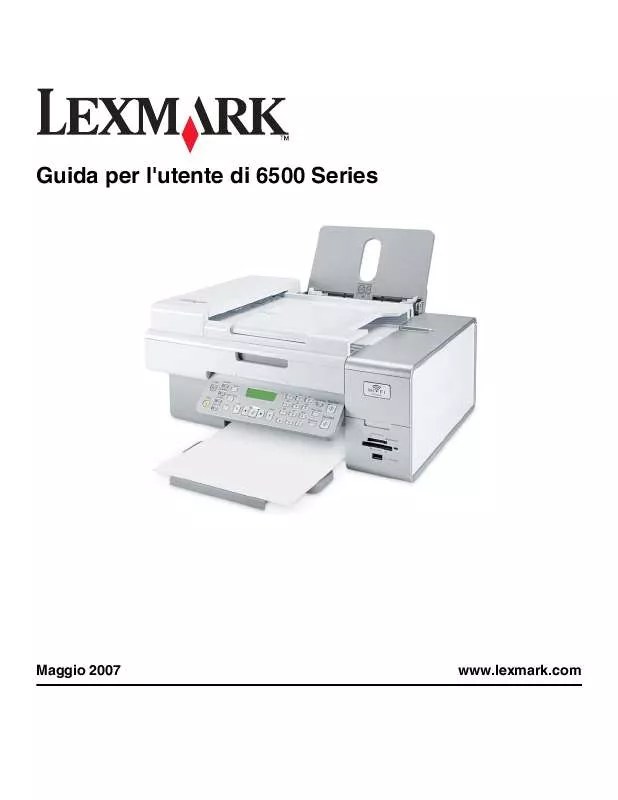 Mode d'emploi LEXMARK X6570
