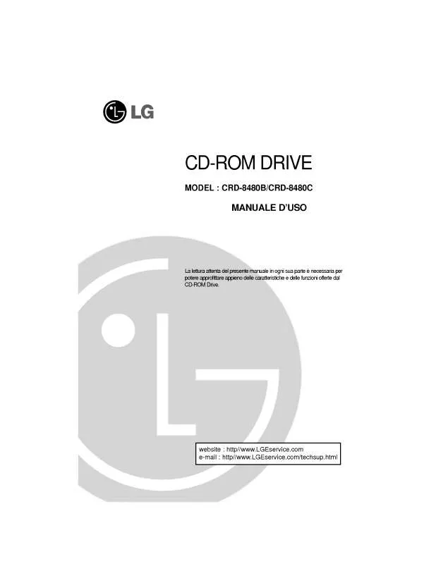 Mode d'emploi LG CRD-8480C