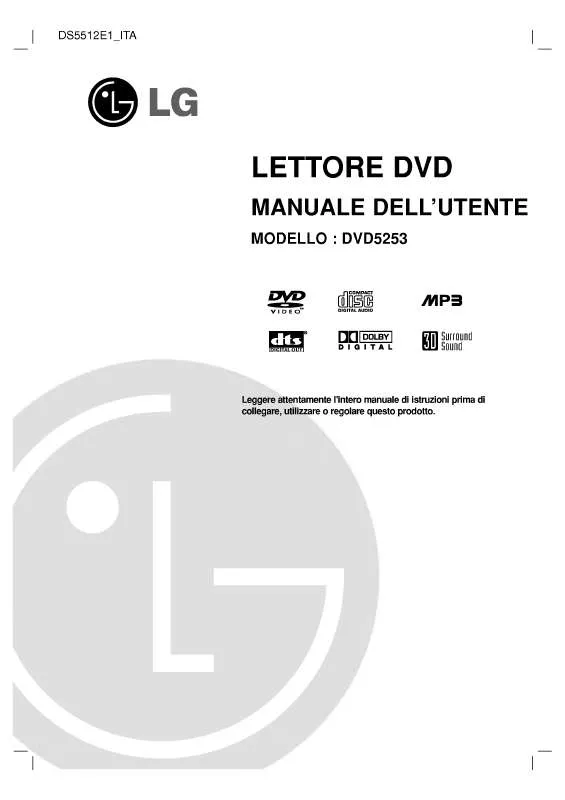 Mode d'emploi LG DVD5253