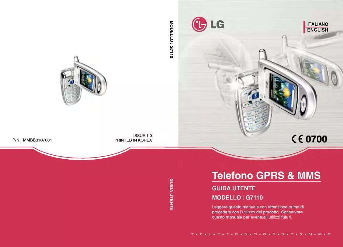 Mode d'emploi LG G7110